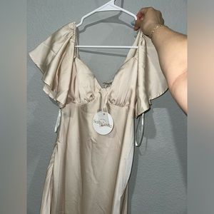 Brand new! Ivory dress